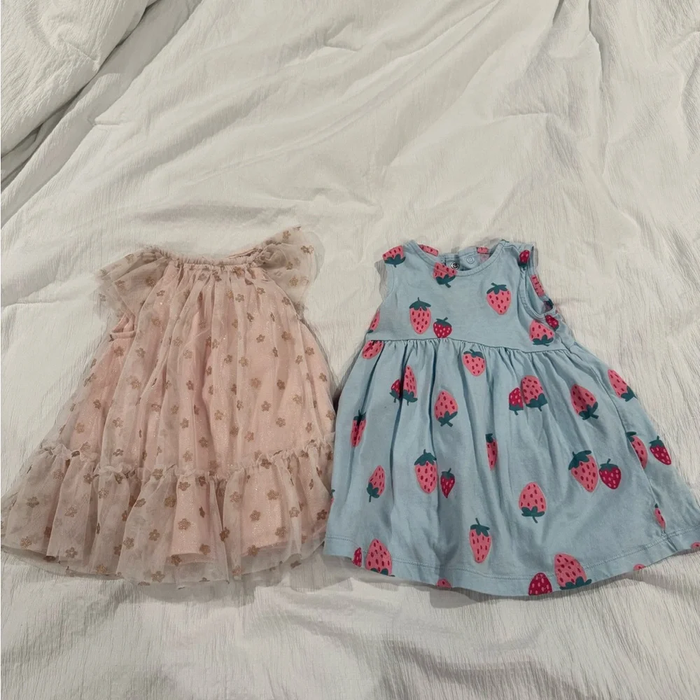 Baby girl 6-12 month dress‎ lot